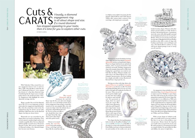 VO Plus Jan 2016- Engagement Ring Trends 'Cuts and Carats'